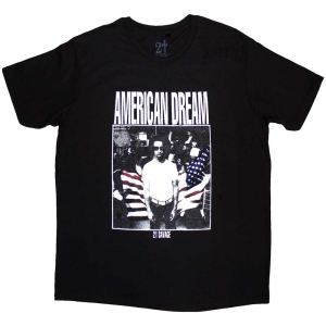 21 Savage - American Dream Uni Bl T-Shirt (M) in the group MERCHANDISE / T-shirt / Hip Hop-Rap at Bengans Skivbutik AB (5564263)
