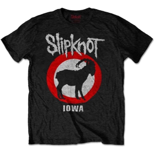 Slipknot - Iowa Goat Uni Bl T-Shirt in the group MERCHANDISE / T-shirt / Heavy Metal at Bengans Skivbutik AB (5564336r)