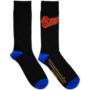 David Bowie - Logo Blue Contrast Bl Socks (Eu 39-45) in the group MERCHANDISE /  /  at Bengans Skivbutik AB (5564492)