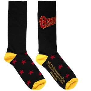 David Bowie - Stars Uni Bl Socks (Eu 39-45) in the group MERCHANDISE /  /  at Bengans Skivbutik AB (5564494)