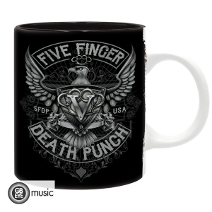 Five Finger Death Punch - Mug - 320 Ml - Eagle in the group MERCHANDISE / Mug / Heavy Metal at Bengans Skivbutik AB (5564636)