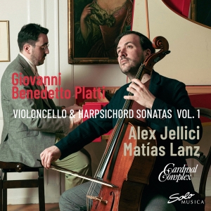 Alex Jellici Matias Lanz - G. B. Platti: Violoncello & Harpsic in the group CD / Klassiskt at Bengans Skivbutik AB (5565337)