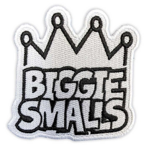 Biggie - Crown Logo Woven Patch in the group MERCHANDISE / Patch / Hip Hop-Rap at Bengans Skivbutik AB (5565560)