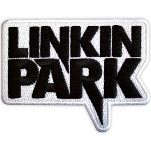 Linkin Park - Black Logo Wht Woven Patch in the group MERCHANDISE / Patch / Heavy Metal at Bengans Skivbutik AB (5565588)