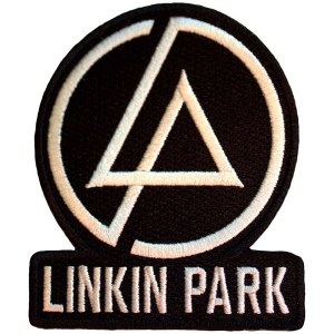 Linkin Park - Concentric Text Logo Bl Woven Patch in the group MERCHANDISE / Patch / Heavy Metal at Bengans Skivbutik AB (5565590)