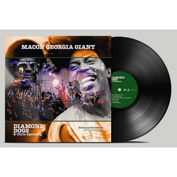Diamond Dogs & Spedding Chris - Macon Georgia Giant (Black Vinyl) in the group VINYL / Pop-Rock at Bengans Skivbutik AB (5565994)