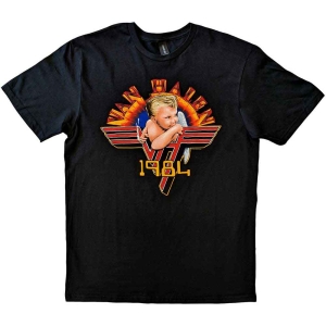 Van Halen - Cherub 84 Uni Bl T-Shirt in the group MERCHANDISE / T-shirt / Heavy Metal at Bengans Skivbutik AB (5566077r)