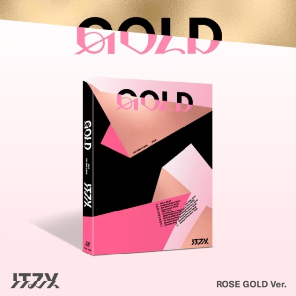 Itzy - Gold (Rose Gold Ver.) in the group CD / K-Pop at Bengans Skivbutik AB (5566176)