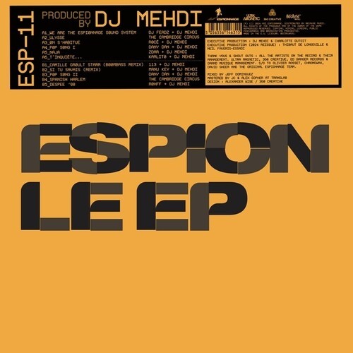 Dj Mehdi - Espion Ep in the group OUR PICKS / Friday Releases / Friday the 1st of November 2024 at Bengans Skivbutik AB (5566257)