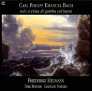 Carl Philipp Emanuel Bach - Solo A Viola Di Gamba Col Bas in the group Externt_Lager /  at Bengans Skivbutik AB (556708)