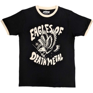 Eagles Of Death Metal - Eagle Ringer Uni Bl T-Shirt in the group MERCHANDISE / T-shirt / Heavy Metal at Bengans Skivbutik AB (5567278r)