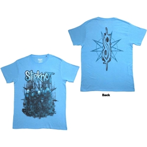 Slipknot - Tesf Band Uni Blue T-Shirt in the group MERCHANDISE / T-shirt / Heavy Metal at Bengans Skivbutik AB (5567289r)