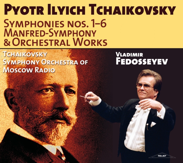 Tchaikovsky Peter - Symphonies Nos 1-6/Manfred-Symphony in the group CD / Bestsellers at Bengans Skivbutik AB (5567742)