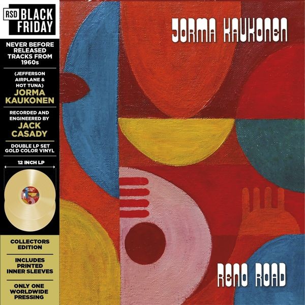 Jorma Kaukonen & Jack Casidy - Reno Road LP (RSD) in the group VINYL / Blues at Bengans Skivbutik AB (5568021)