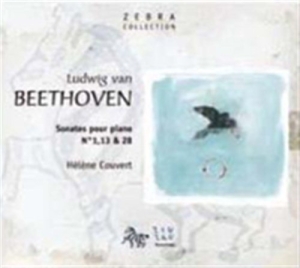 Beethoven: Couvert - Sonatas For Piano Nos 1, 13, 28 in the group CD / Klassiskt at Bengans Skivbutik AB (556808)