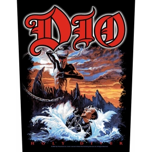 Dio - Holy Diver Back Patch in the group MERCHANDISE / Patch / Heavy Metal at Bengans Skivbutik AB (5569038)