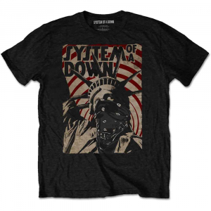 System Of A Down - Liberty Bandit Uni Bl T-Shirt in the group MERCHANDISE / T-shirt / Pop-Rock at Bengans Skivbutik AB (5569281r)