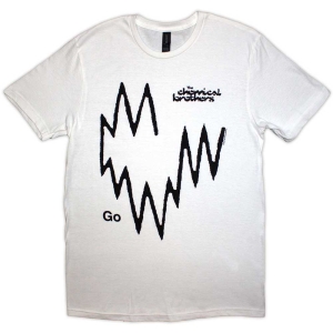 The Chemical Brothers - Go Uni Wht T-Shirt in the group MERCHANDISE / T-shirt / Electronica at Bengans Skivbutik AB (5569303r)