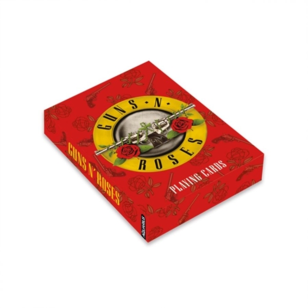 Guns N Roses - Playing Cards (6.5 Cm X 1.75 Cm X 9 in the group MERCHANDISE / Board Games / / at Bengans Skivbutik AB (5569324)