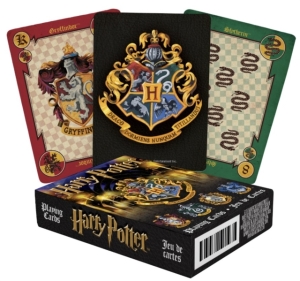 Harry Potter - Harry Potter Crests Playing Cards in the group MERCHANDISE / Board Games / Soundtrack at Bengans Skivbutik AB (5569326)