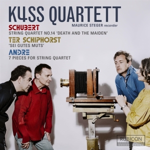 Kuss Quartett & Maurice Steger - Schubert: String Quartet No.14 'Death & The Maiden' in the group OTHER / Övrigt /  at Bengans Skivbutik AB (5569612)