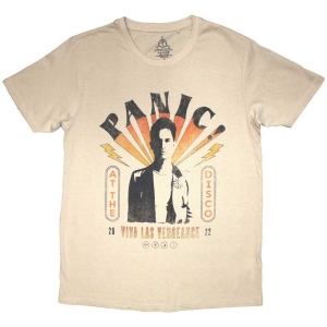 Panic! At The Disco  - Viva Uni Sand  (2XL) in the group MERCHANDISE / T-shirt / Pop-Rock at Bengans Skivbutik AB (5570022)