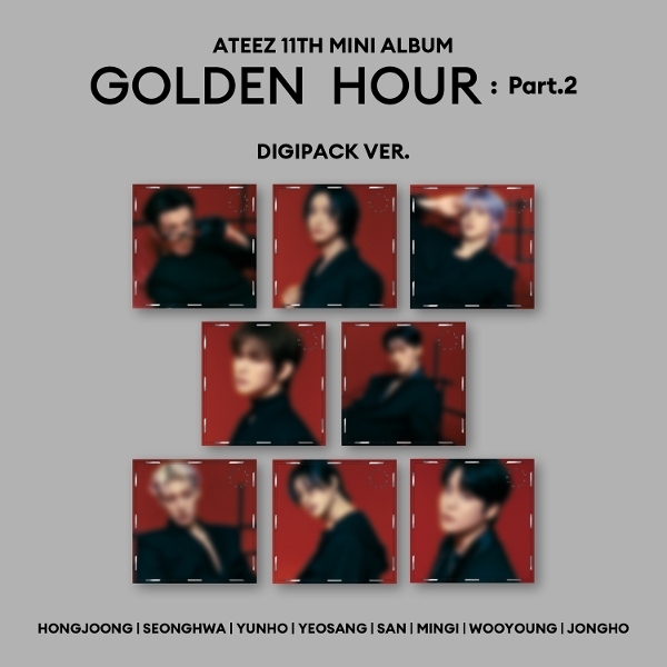 Ateez - Golden Hour : Part.2 in the group OUR PICKS / Friday Releases / Friday December 13th 2024 at Bengans Skivbutik AB (5570155)