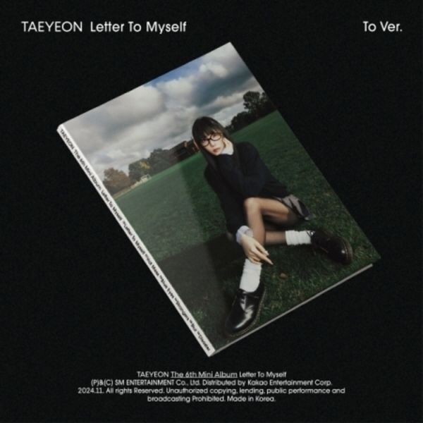Taeyeon - Letter To Myself (To Ver.) in the group CD / K-Pop at Bengans Skivbutik AB (5570561)
