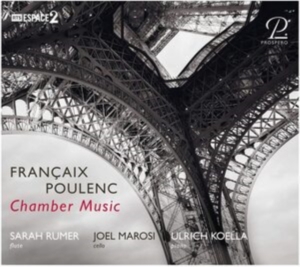Sarah Rumer Joel Marosi Ulrich Ko - Jean Francaix/Francis Poulenc: Cham in the group CD / Klassiskt at Bengans Skivbutik AB (5570853)