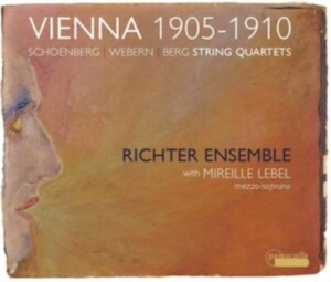 Richter Ensemble Mireille Lebel - Vienna 1905-1910 - String Quartets in the group CD / Klassiskt at Bengans Skivbutik AB (5571315)