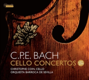 Christophe Coin/Orquesta Barroca Se - C. P. E Bach: Cello Concertos Wq. 1 in the group CD / Klassiskt at Bengans Skivbutik AB (5571395)