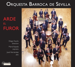 Orquesta Barroca De Sevilla - Arde El Furor - Andalusische Musik in the group CD / Klassiskt at Bengans Skivbutik AB (5571411)
