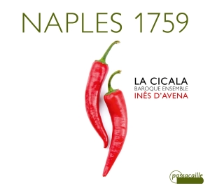 Ines D'avena/La Cicala Baroque Ense - Naples 1759 - Sonatas For Recorder in the group CD / Klassiskt at Bengans Skivbutik AB (5571427)