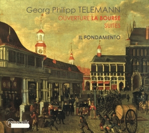 Paul Dombrecht/Il Fondamento - Georg Philipp Telemann - Overture L in the group CD / Klassiskt at Bengans Skivbutik AB (5571475)