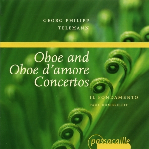 Dombrecht/Il Fondamento - Georg Philipp Telemann - Oboe & Obo in the group CD / Klassiskt at Bengans Skivbutik AB (5571628)