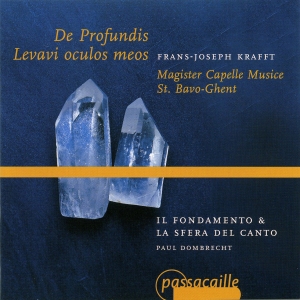 Paul Dombrecht Il Fondamento - Frans-Joseph Krafft - De Profundis/ in the group CD / Klassiskt at Bengans Skivbutik AB (5571631)