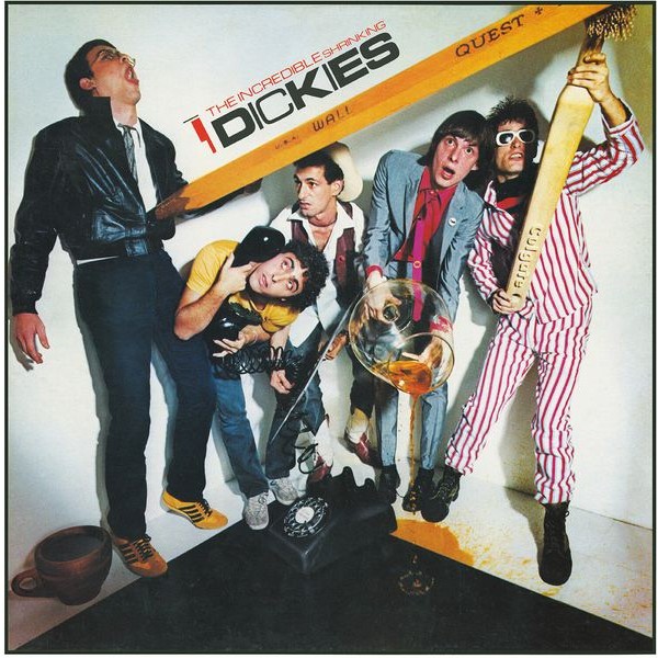 The Dickies - The Incredible Shrinking Dickies in the group VINYL / Pop-Rock at Bengans Skivbutik AB (5572017)