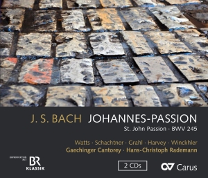 Johann Sebastian Bach - Johann Sebastian Bach: St John Pass in the group CD / Klassiskt at Bengans Skivbutik AB (5572312)