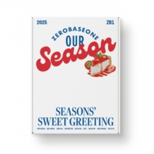 Zerobaseone - 2025 Seasons Sweet Greeting (Our Season) in the group Minishops / K-Pop Minishops / Seasons Greetings 25 at Bengans Skivbutik AB (5572759)