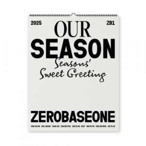 Zerobaseone - 2025 Wall Calendar (Our Season) in the group MERCHANDISE /  /  at Bengans Skivbutik AB (5572760)