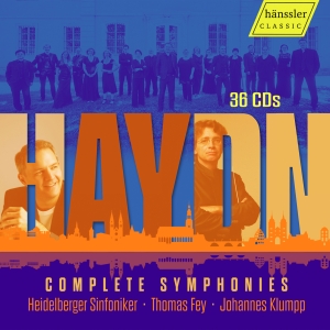Heidelberger Sinfoniker Thomas Fey - Haydn: Complete Symphonies in the group CD / New releases at Bengans Skivbutik AB (5573219)