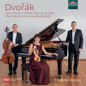 Trio Des Alpes - Dvorak: Piano Trios Nos. 1 & 2 in the group CD / New releases at Bengans Skivbutik AB (5573230)