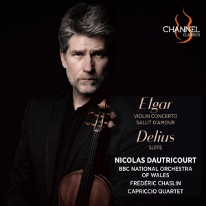 Nicolas Dautricourt Frederic Chasl - Elgar: Violin Concerto Salut D'amo in the group CD / Klassiskt at Bengans Skivbutik AB (5573253)