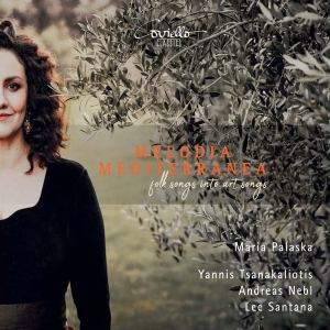 Maria Palaska - Melodia Mediterranea - Folk Songs I in the group CD / New releases at Bengans Skivbutik AB (5573255)