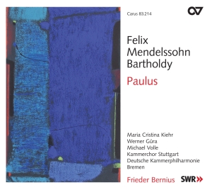 Felix Mendelssohn Bartholdy - Felix Mendelssohn Bartholdy - Paulu in the group CD / Klassiskt at Bengans Skivbutik AB (5573782)