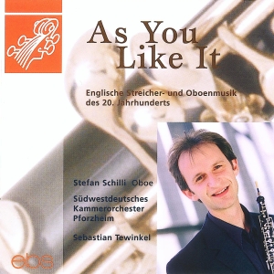 Stefan Schilli Sebastian Tewinkel - As You Like It - English Music For in the group CD / Klassiskt at Bengans Skivbutik AB (5573853)