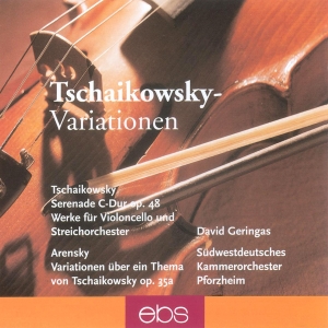 David Geringas Südwestdeutsches Ka - Tchaikovsky/Arensky - Works For Vio in the group CD / Klassiskt at Bengans Skivbutik AB (5573858)