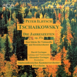 David Geringas Alexander Geringas - Tchaikovsky: The Seasons Op. 37A in the group CD / Klassiskt at Bengans Skivbutik AB (5573872)