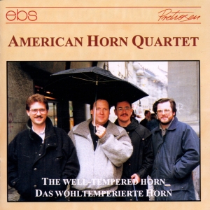 American Horn Quartet - The Well-Tempered Horn in the group CD / Klassiskt at Bengans Skivbutik AB (5573873)