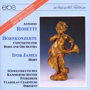 Ifor James - Antonio Rosetti: Concertos For Horn in the group CD / Klassiskt at Bengans Skivbutik AB (5573875)
